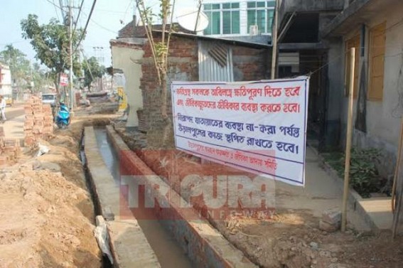Flyover construction mayhem: Locals protest over eviction on their properties for expansion of roads, demand compensation, urge voice over crippled road structure